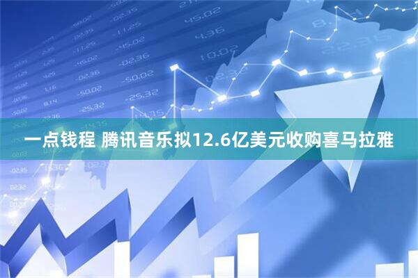 一点钱程 腾讯音乐拟12.6亿美元收购喜马拉雅